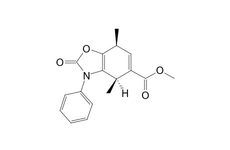 (4R,7S)-2,3,4,7-Tetrahydro-5-(methoxycarbonyl)-4,7-dimethyl-3-phenyl-(1,3)-benzoxazol-2-one
