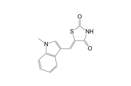 (5Z)-5-[(1-methyl-1H-indol-3-yl)methylene]-1,3-thiazolidine-2,4-dione