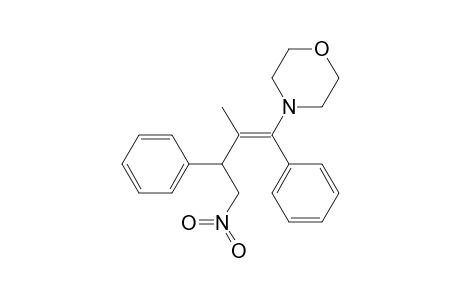 Morpholine, 4-(2-methyl-4-nitro-1,3-diphenyl-1-butenyl)-, (E)-