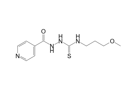 1-isonicotinoyl-4-(3-methoxypropyl)-3-thiosemicarbazide