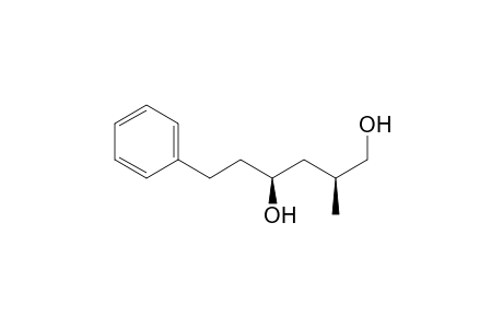 1,4-Hexanediol, 2-methyl-6-phenyl-, [S-(R*,R*)]-