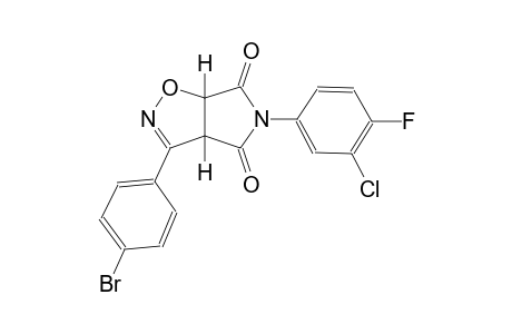 (3aR,6aS)-3-(4-bromophenyl)-5-(3-chloro-4-fluorophenyl)-3aH-pyrrolo[3,4-d]isoxazole-4,6(5H,6aH)-dione