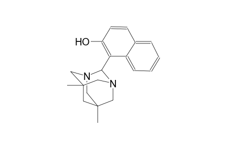 1-(5,7-dimethyl-1,3-diazatricyclo[3.3.1.1~3,7~]dec-2-yl)-2-naphthol