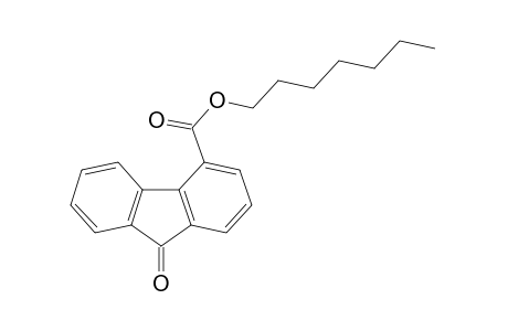 9-oxofluorene-4-carboxylic acid, heptyl ester