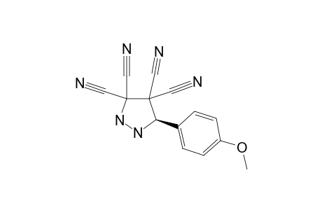 5-(4'-METHOXYPHENYL)-PYRAZOLIDINE-3,3,4,4-TETRACARBONITRILE