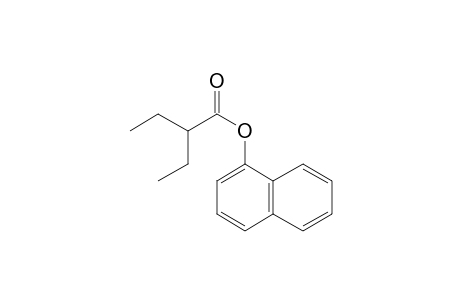 2-Ethylbutyric acid, 1-naphthyl ester