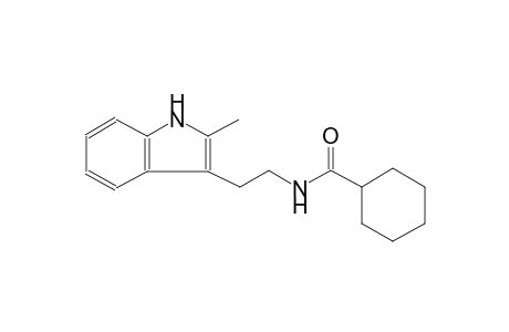 cyclohexanecarboxamide, N-[2-(2-methyl-1H-indol-3-yl)ethyl]-