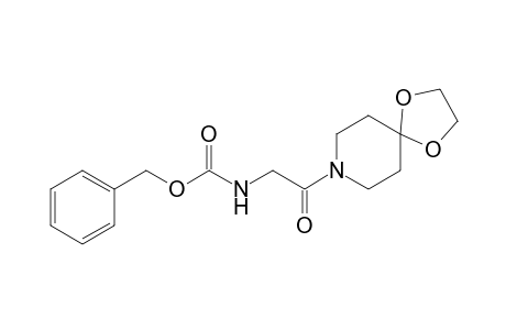 Benzyl [2-(1,4-dioxa-8-azaspiro[4.5]dec-8-yl)-2-oxoethyl]carbamate