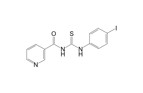 N-(4-Iodophenyl)-N'-(3-pyridinylcarbonyl)thiourea