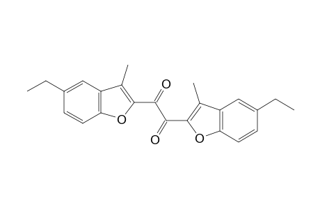 bis(5-ethyl-3-methyl-2-benzofuranyl)glyoxal