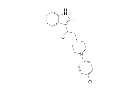 2-[4-(4-chlorophenyl)-1-piperazinyl]-1-(2-methyl-1H-indol-3-yl)ethanone
