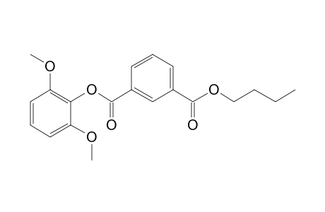 Isophthalic acid, butyl 2,6-dimethoxyphenyl ester