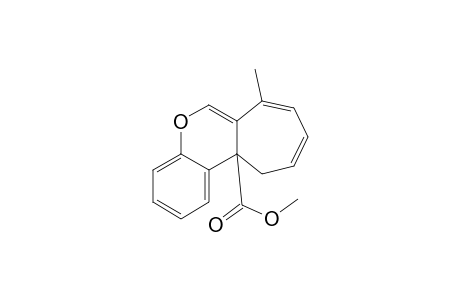 Benzo[b]cyclohepta[d]pyran-11a(11H)-carboxylic acid, 7-methyl-, methyl ester