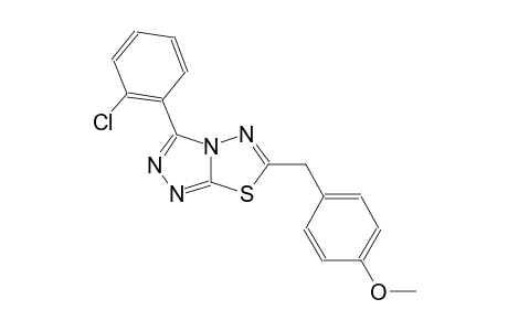 [1,2,4]triazolo[3,4-b][1,3,4]thiadiazole, 3-(2-chlorophenyl)-6-[(4-methoxyphenyl)methyl]-