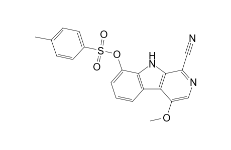 (1-cyano-4-methoxy-9H-pyrido[3,4-b]indol-8-yl) 4-methylbenzenesulfonate