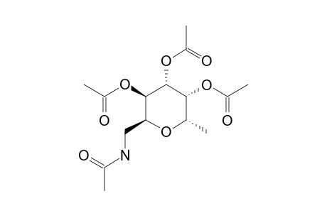N-(2,3,4-TRI-O-ACETYL-BETA-L-FUCOPYRANOSYLMETHYL)-ACETAMIDE