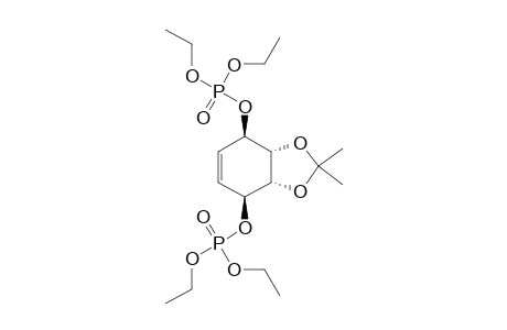 [(3aS,4S,7R,7aR)-7-diethoxyphosphoryloxy-2,2-dimethyl-3a,4,7,7a-tetrahydro-1,3-benzodioxol-4-yl] diethyl phosphate