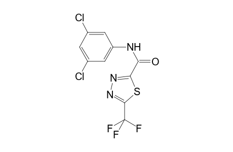 N-(3,5-dichlorophenyl)-5-(trifluoromethyl)-1,3,4-thiadiazole-2-carboxamide