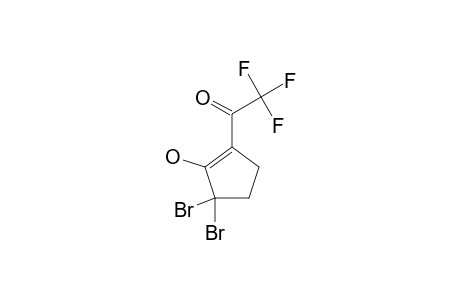 5,5-DIBROMO-2-TRIFLUOROACETYL-CYCLOPENTANONE