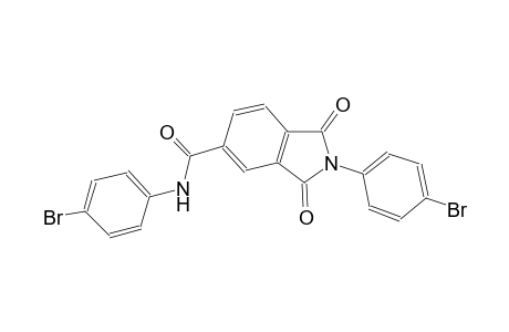 1H-isoindole-5-carboxamide, N,2-bis(4-bromophenyl)-2,3-dihydro-1,3-dioxo-