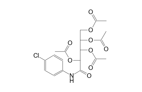 1,2,4-tris(acetyloxy)-6-(4-chlorophenyl)-5-oxohexan-3-yl acetate