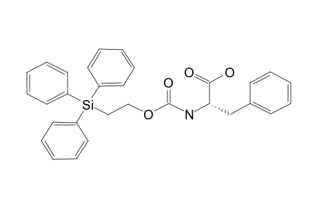 N-2-(TRIPHENYLSILYL)-ETHOXYCARBONYL-L-PHENYLALANINE
