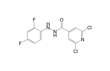 2,6-Dichloroisonicotinic acid, 2-(2,4-difluorophenyl)hydrazide