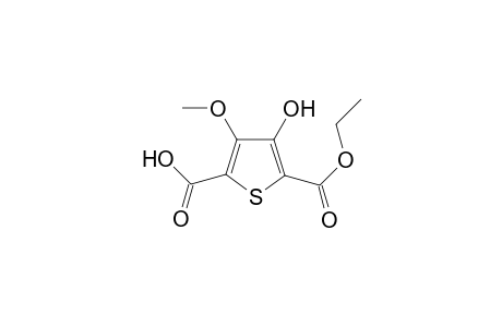 Ethyl 3-hydroxy-4-methoxythiophene-2-carboxy-5-carboxylate