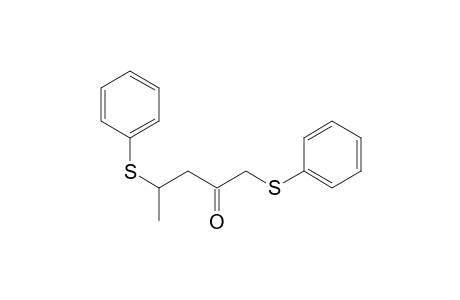 1,4-bis(phenylsulfanyl)pentan-2-one