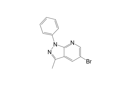 5-Bromo-3-methyl-1-phenyl-1H-pyrazolo[3,4-b]pyridine
