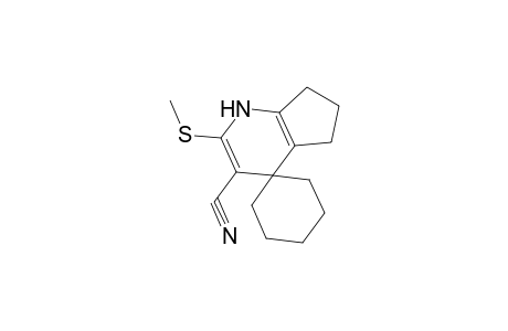 1H-Cyclopenta[b]pyridine-3-carbonitrile, 4,5,6,7-tetrahydro-2-methylthio-4-spirocyclohexane-
