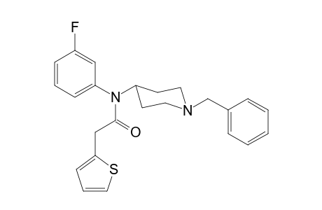 N-(1-Benzylpiperidin-4-yl)-N-(3-fluorophenyl)thiophene-2-acetamide