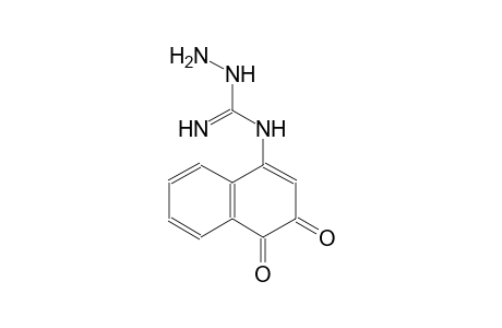 naphthalene, 4-[(hydrazinoiminomethyl)amino]-1,2-dihydro-1,2-dioxo-