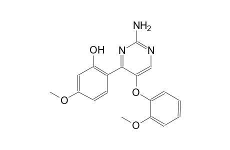 phenol, 2-[2-amino-5-(2-methoxyphenoxy)-4-pyrimidinyl]-5-methoxy-
