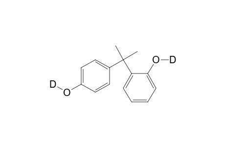 2-[4'-(deuterio-Hydroxy)phenyl]-2-[2'-(deuteriohydroxy)phenyl]propane
