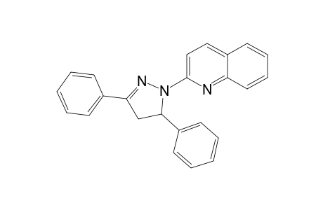 Quinoline, 2-(4,5-dihydro-3,5-diphenyl-1H-pyrazol-1-yl)-