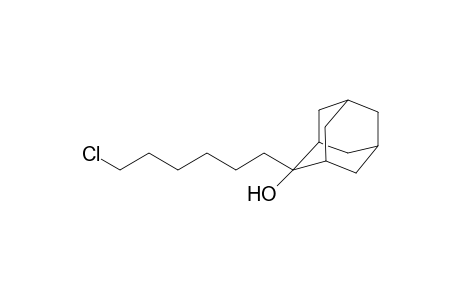 2-(6-Chloranylhexyl)adamantan-2-ol