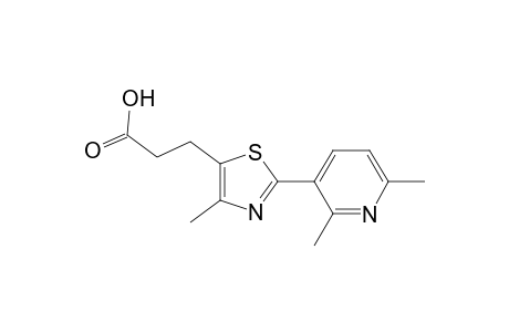 3-(5-Carboxyethyl-4-methyl-2-thiazolyl)-2,6-dimethylpyridine