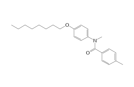 Benzamide, N,4-dimethyl-N-[4-(octyloxy)phenyl]-