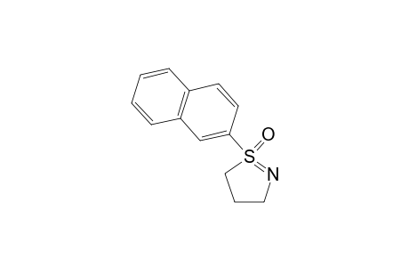 1-(Naphthalen-2-yl)-4,5-dihydro-3H-isothiazole 1-oxide