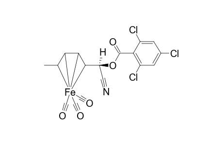 (1RS,2RS,5SR,2E,4E)-Tricarbonyl-{[.eta(4).-(2->5)-1-cyanohexa-3,5-dienyl]-(2',4',6'-trichlorobenzoate}-iron