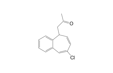2-Propanone, 1-(8-chloro-5H-benzocyclohepten-5-yl)-