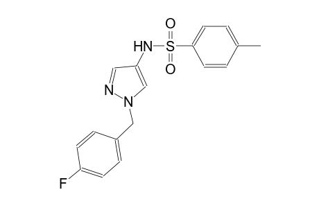 N-[1-(4-fluorobenzyl)-1H-pyrazol-4-yl]-4-methylbenzenesulfonamide