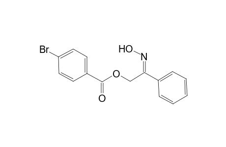 2-(hydroxyimino)-2-phenylethyl 4-bromobenzoate