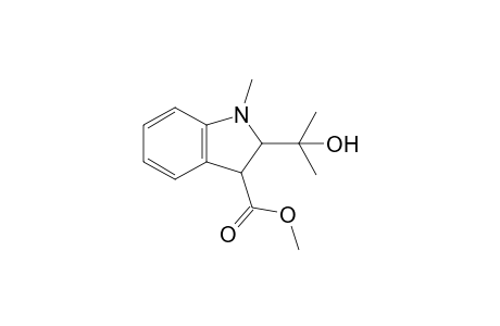 N-Methyl-3-(methoxycarbonyl)-2-[1'-methyl-1'-hydroxyethyl]-2,3-dihydroindole
