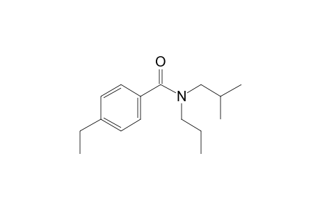 Benzamide, 4-ethyl-N-propyl-N-isobutyl-