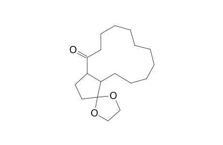 2'-spiro[1,3-dioxolane-2,14'-bicyclo[11.3.0]hexadecane]one