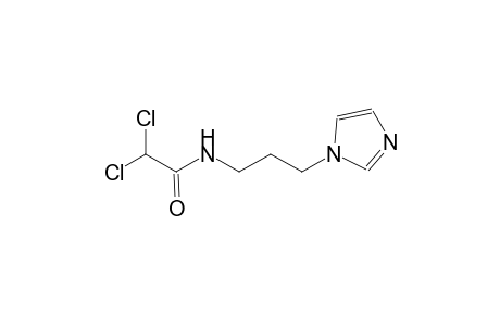 2,2-dichloro-N-[3-(1H-imidazol-1-yl)propyl]acetamide