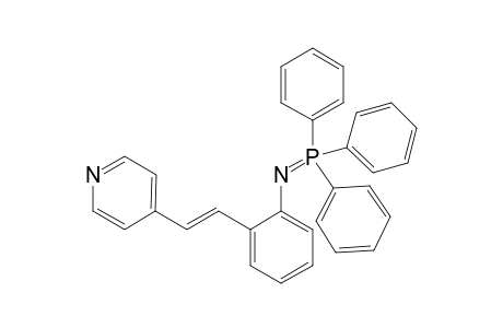 2-[2-(4-Pyridyl)ethenyl]-N-(triphenylphosphinidene)aniline