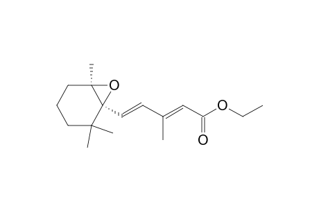 (2E,4E)-3-methyl-5-[(1R,6S)-1,5,5-trimethyl-7-oxabicyclo[4.1.0]heptan-6-yl]penta-2,4-dienoic acid ethyl ester